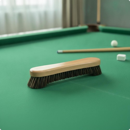 Pool table cleaning - brush, with
