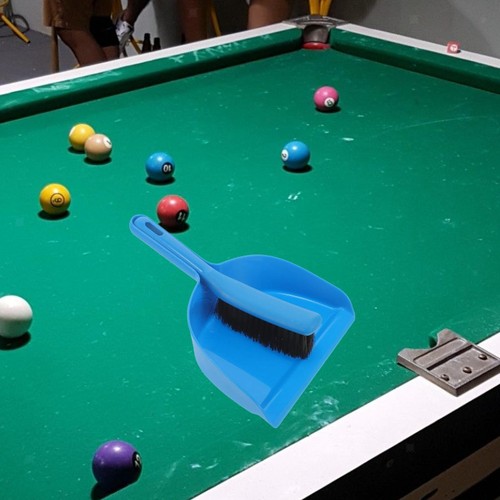 Pool table brush - table,