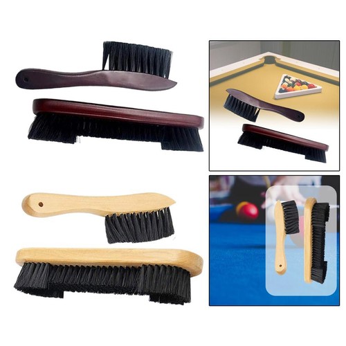 Wood billiard pool table brush - wood,