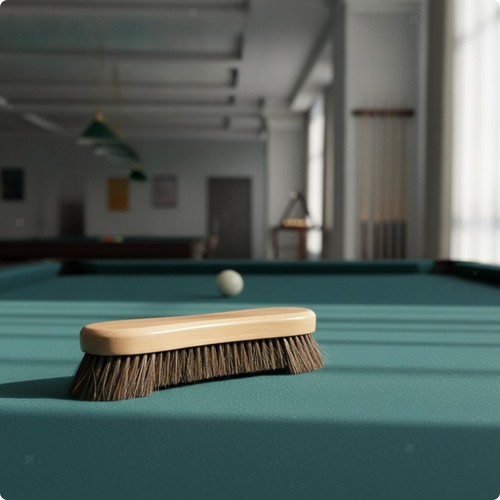 Pool table cleaning brush - pool,