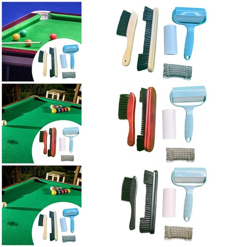 Pool table cleaning brush - cleaning, set